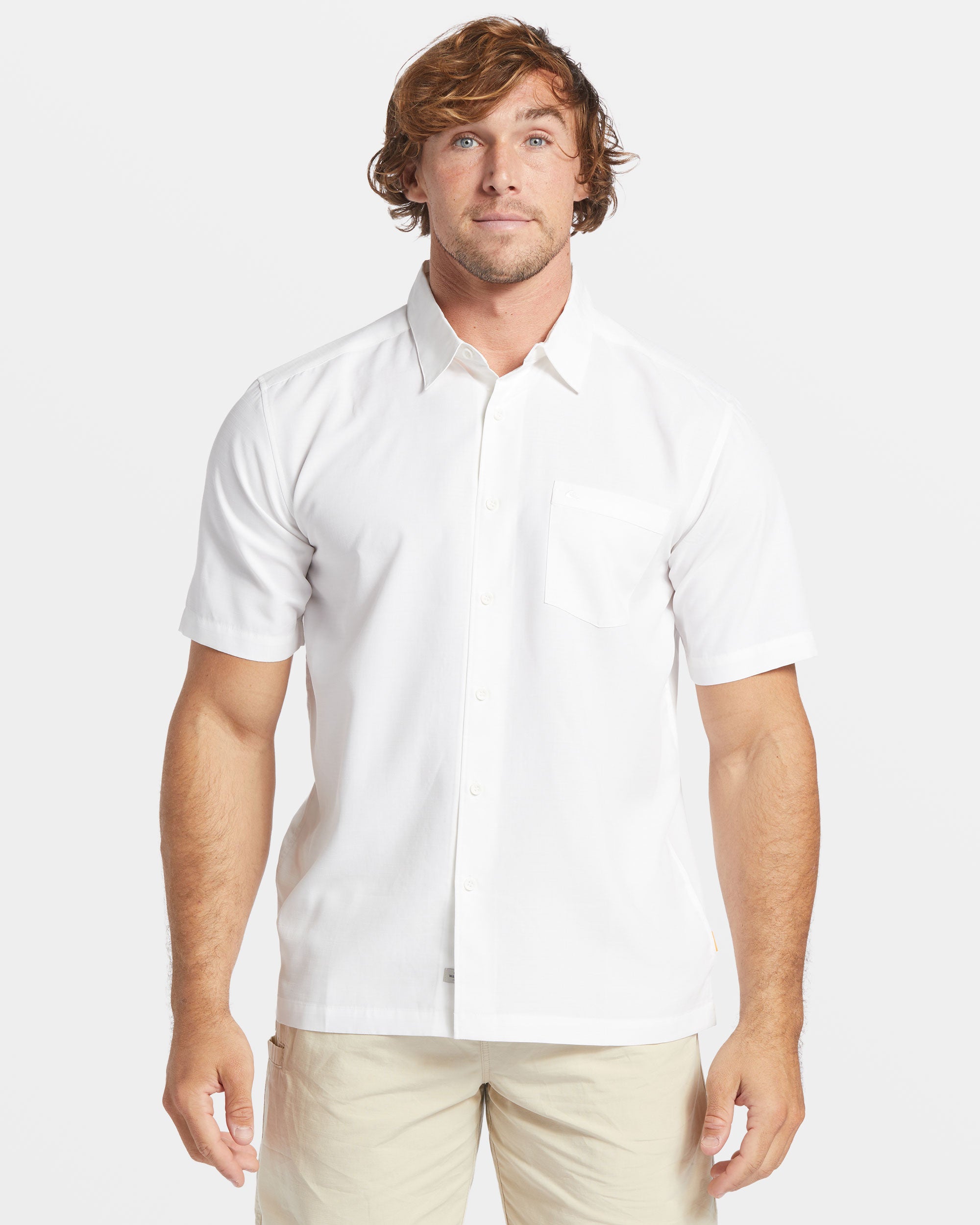 Waterman Centinela Premium Anti-Wrinkle Shirt - White Centinella
