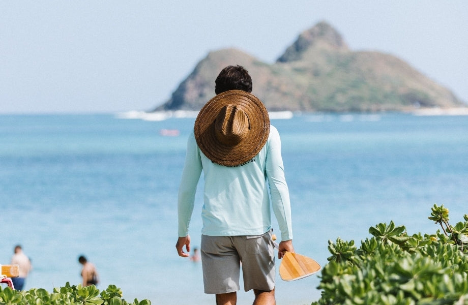 how to shape straw hats